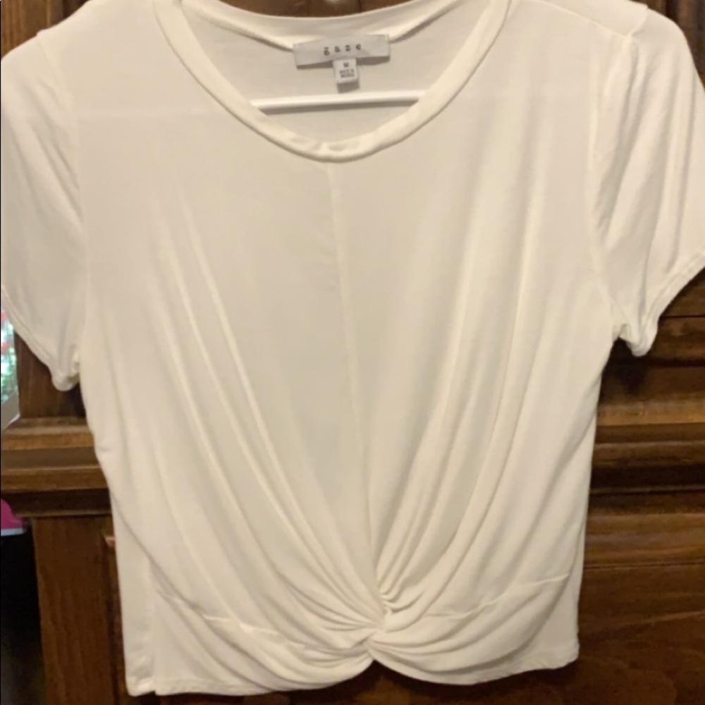 Cropped tee shirt